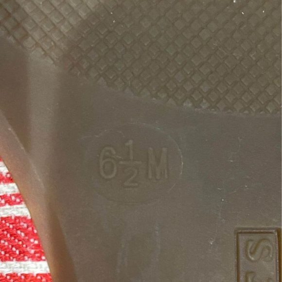 NWOT Talbots Red & White Striped Flats -6.5 - Picture 10 of 10